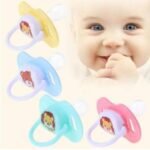 Food-grade silicone baby pacifiers Teethers Toddler Pacifier, 1 PCS (color as per stock)