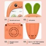 বাচ্চাদের প্রাথমিক শিক্ষার জন্য চমৎকার উপহার - Bunny Carrot Music Phone Toy - ছবি 5