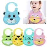 Waterproof Silicone Feeding Baby Silicon Bib for Kids 1 Ps (Color as per stock) - ছবি 6